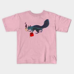 Bad Intention Squirrel Kids T-Shirt